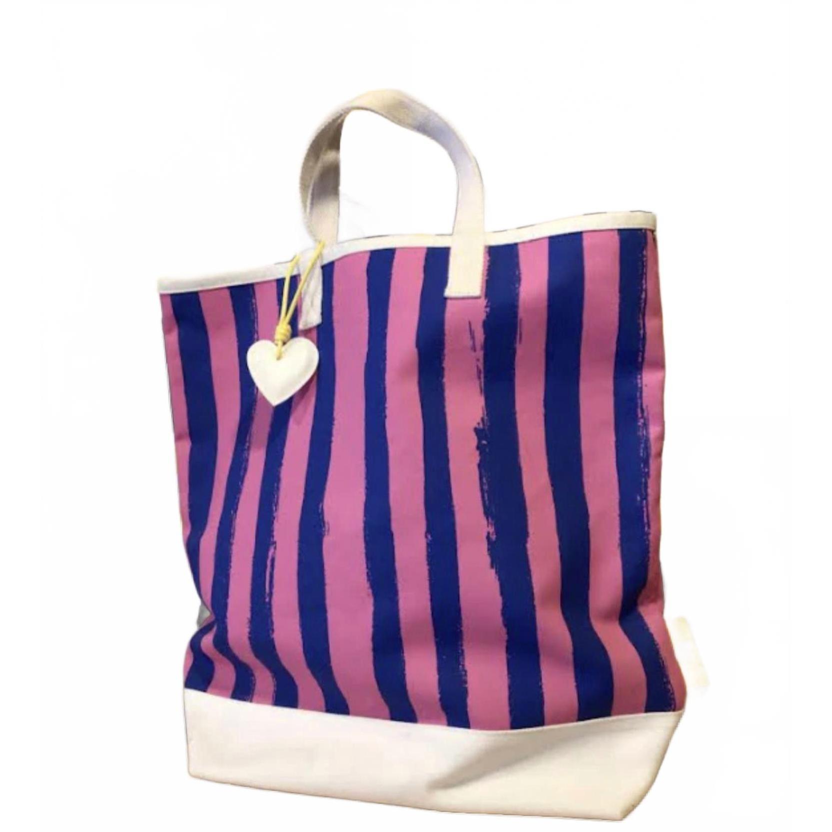 New Kerri Rosenthal The Commuter Tote In Ship's Ahoy